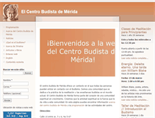 Tablet Screenshot of meditacion-merida.com